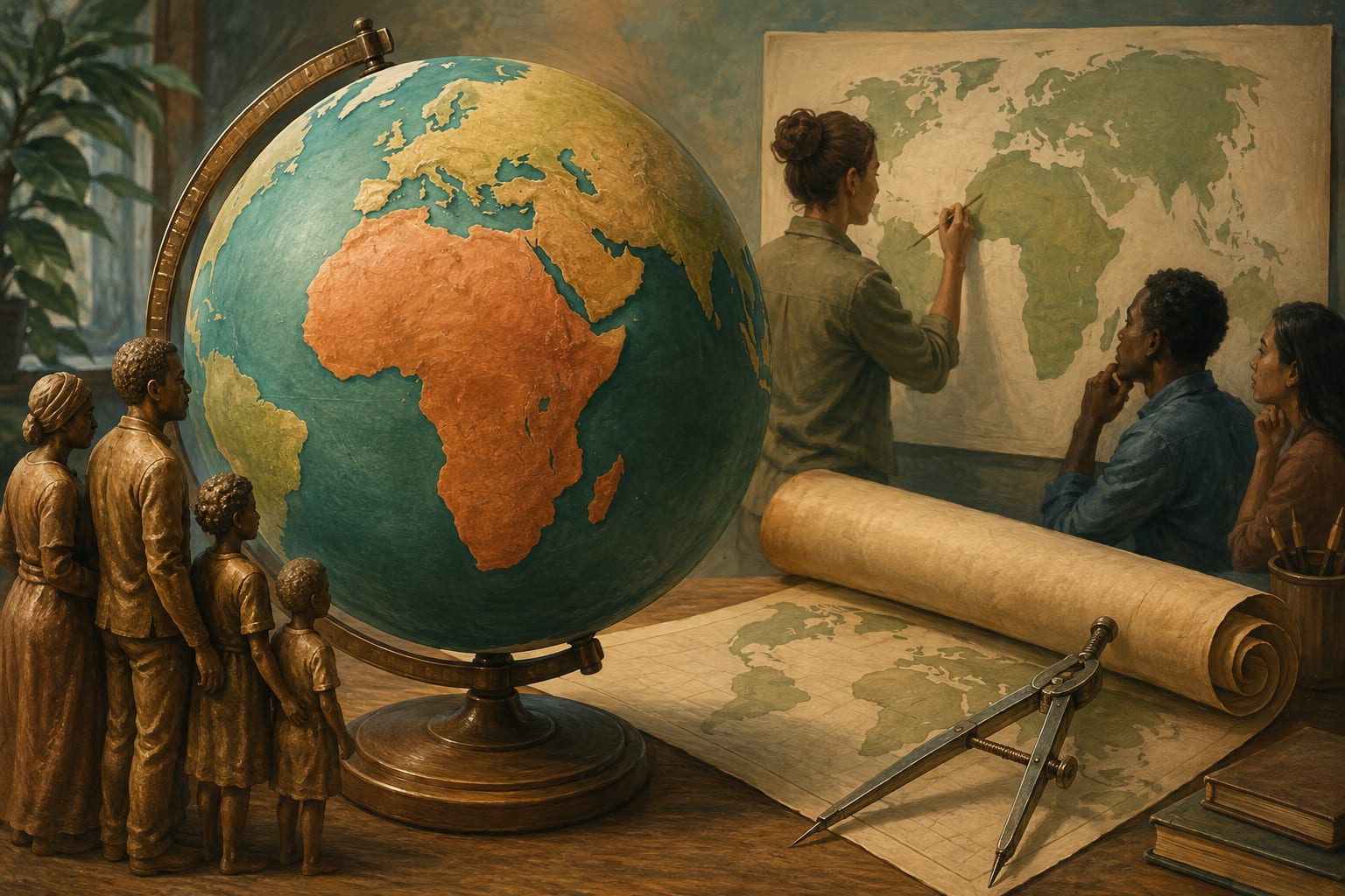 Africa did not get bigger. The UN wants maps to show its size more honestly