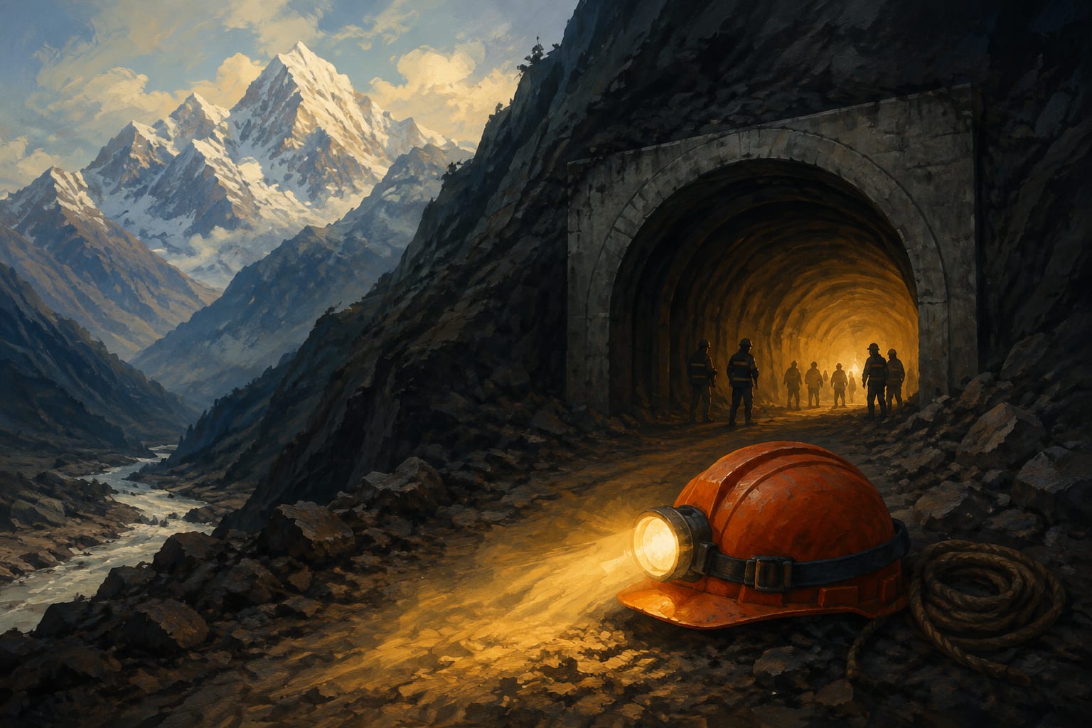 Two workers emerge alive from a Nepal tunnel, nine days after disaster