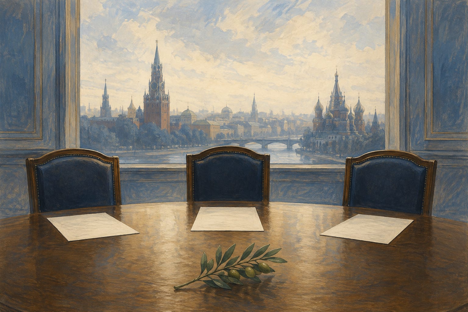 US envoys return to Moscow for Ukraine talks. A meeting is not yet a peace deal
