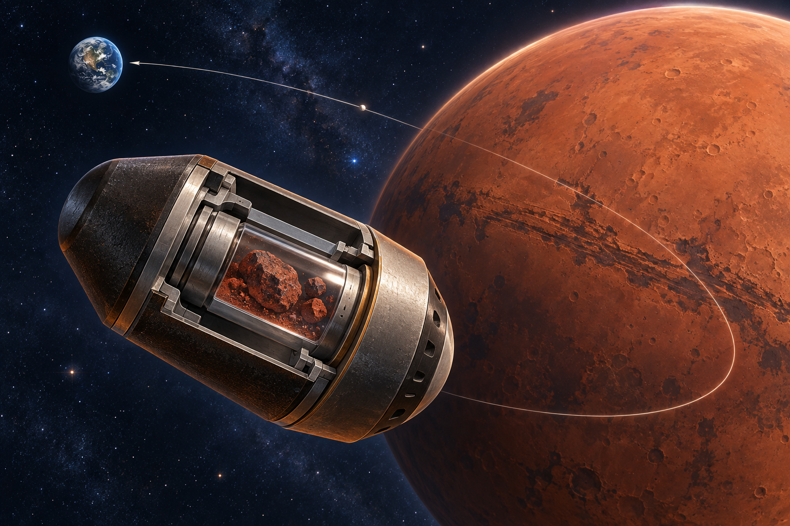 China wants to bring Mars rocks home. The hard part is the return trip.