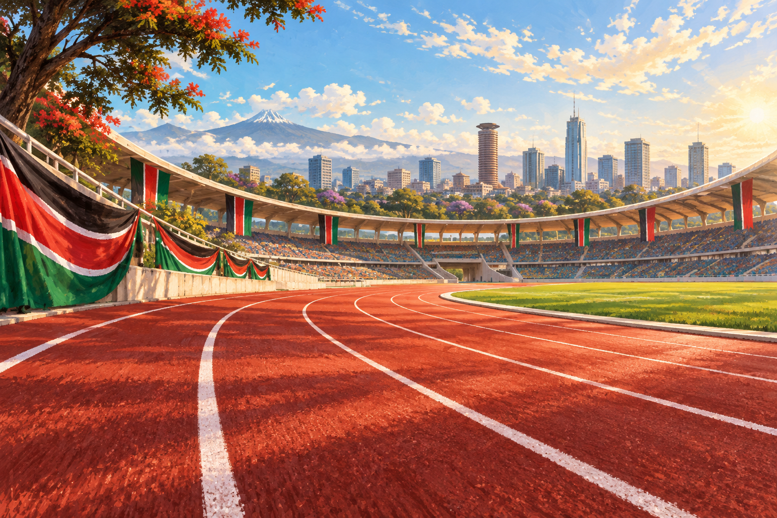 Nairobi will host the 2029 World Athletics Championships, a first for Africa
